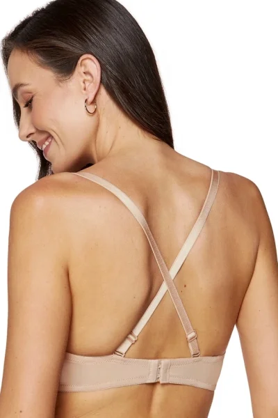 Push-up podprsenka Melody - hladká - Béžová