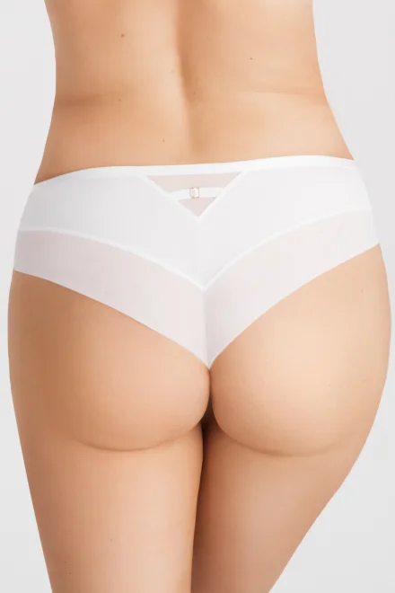 Kalhotky K851 Forever white - brazilky - Bílá