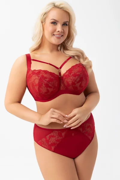 Kalhotky K960 Amira - Červená