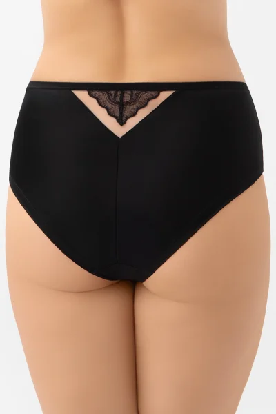 Kalhotky F003 Joy - vyšší - Černá