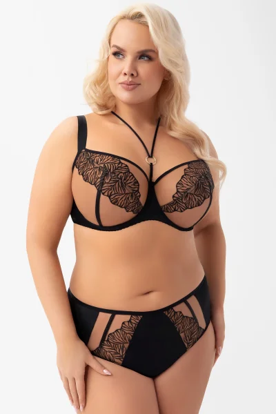 Nevyztužená podprsenka Vida - Černá