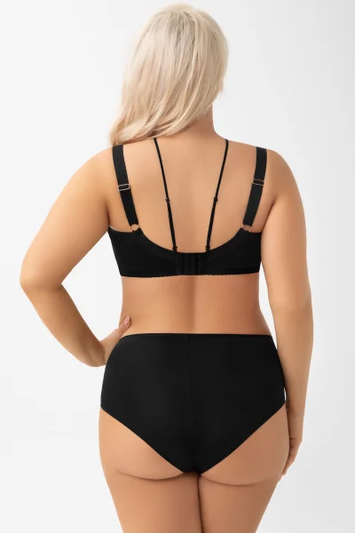 Nevyztužená podprsenka Vida - Černá