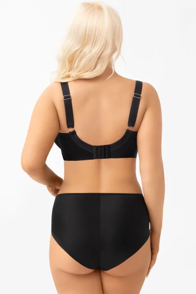 Nevyztužená podprsenka Lotta - Černá