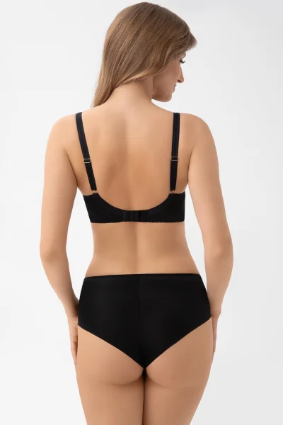 Nevyztužená podprsenka Lotta - Černá