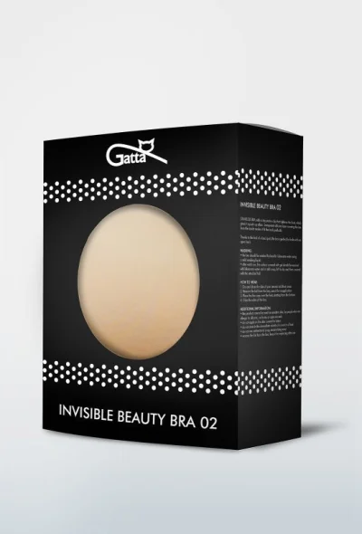 Push-up podprsenka Invisible Beauty Bra 02-