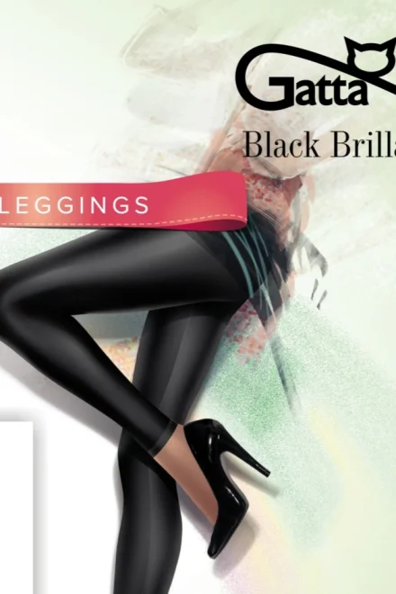 Legíny Black Brillant - Černá