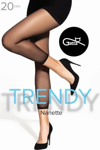 Legíny Nanette - 20 DEN - Černá