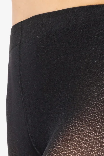 Vzorované silonky Loretta 159 - 50 DEN - Černá