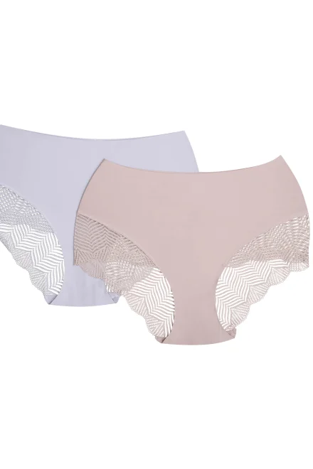 Kalhotky Passy 42580 - 2 PACK - Fialovo-růžová