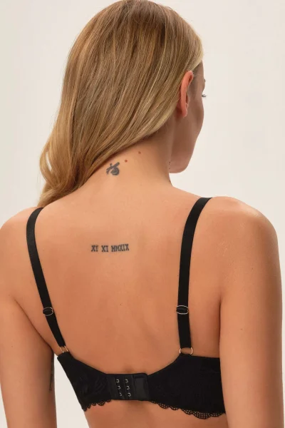 Nevyztužená podprsenka Annie - Černá