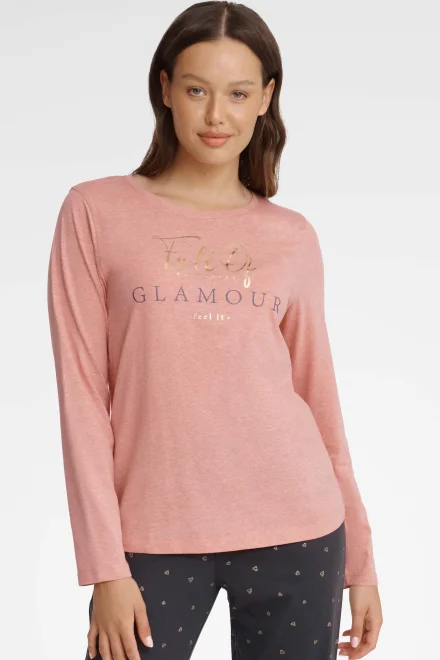 Dámské pyžamo 40936 Glam - Růžová