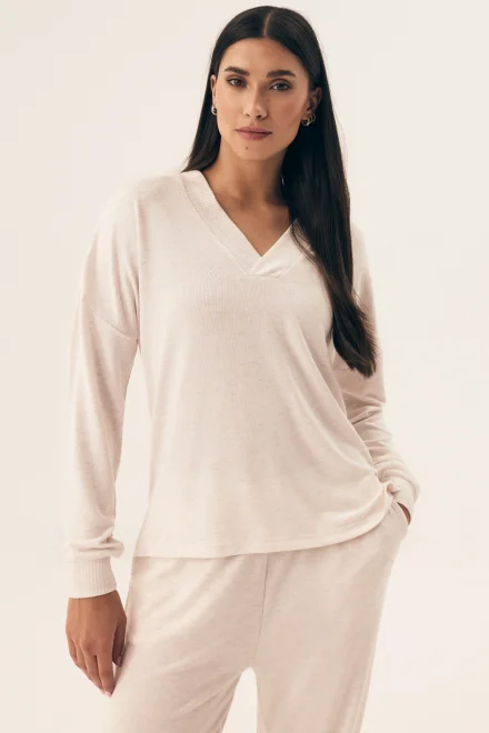 Dámské pyžamo - homewear - Boar - Světle béžová