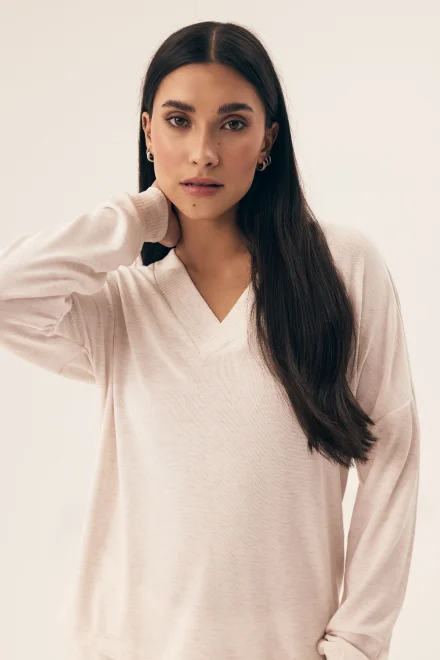 Dámské pyžamo - homewear - Boar - Světle béžová
