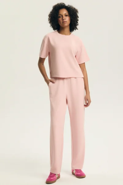 Dámské pyžamo Elicia - modal - Růžová