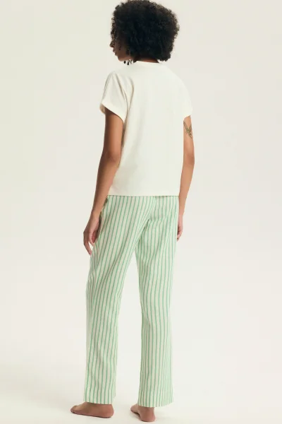 Dámské pyžamo Darlan - Zelená