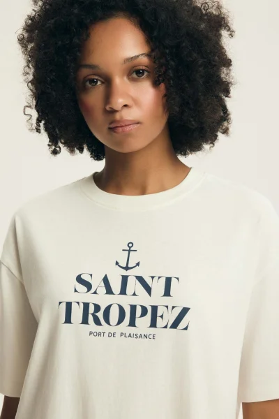 Dámské pyžamo Esaina - Tmavěmodrá-bílá