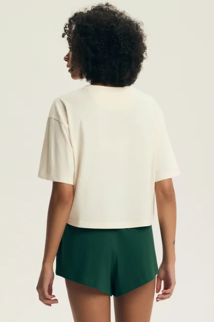 Dámské krátké pyžamo Dessie - Zelená