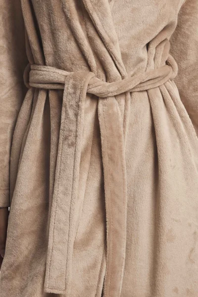 Dámský župan Dextra - Světle oranžová