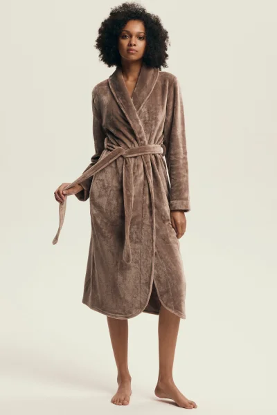 Dámský župan Dextra - Mocca