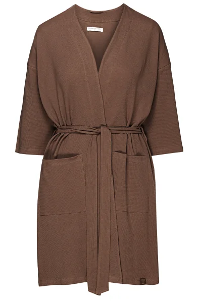 Dámský župan Nilsa - Mocca