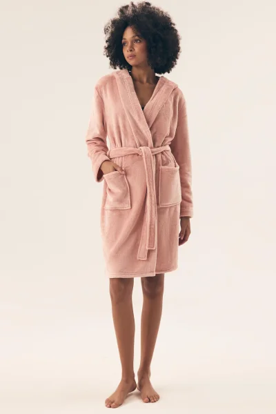 Dámský župan Brid - Světle růžová