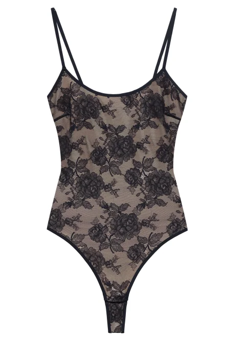 Sexy body Bodylace - Čierna