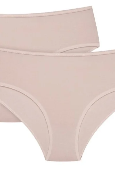 2 PACK kalhotky 42860 - viskóza - Béžová