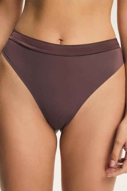 Tanga Merle - neviditelné pod oblečením - Fialová