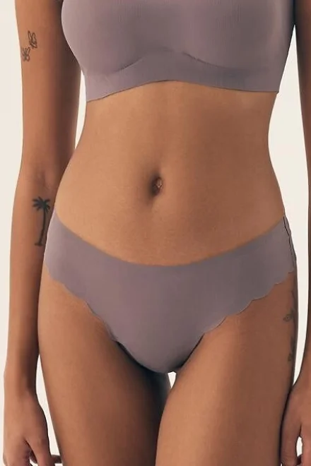 3 PACK tanga 42843-K001 - Barevná