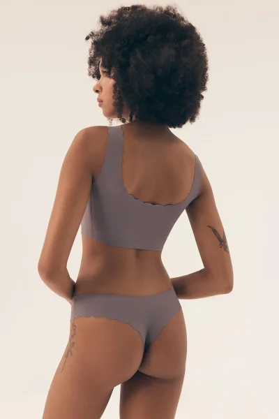 3 PACK tanga 42843-K001 - Barevná