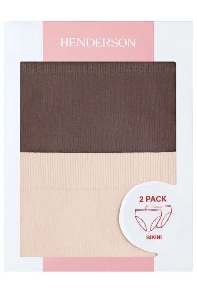 2 PACK kalhotky 42858-K001 - vyšší pas - Mix barev