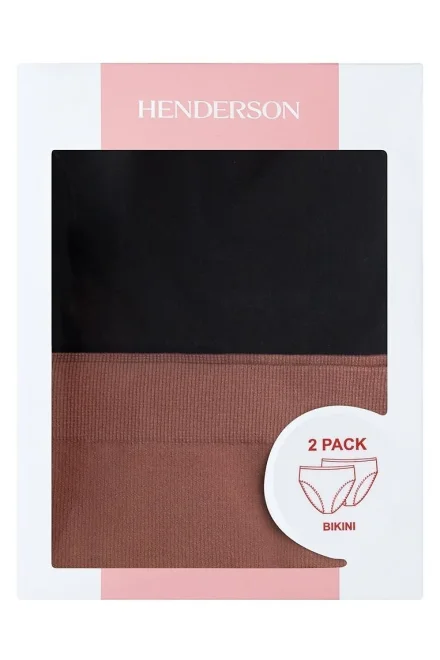 2 PACK kalhotky 42858-K002 - vyšší pas - Mix barev
