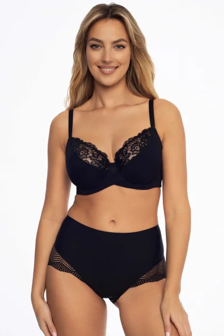 Kalhotky Passy 41615 - 2 PACK - Černo-béžová