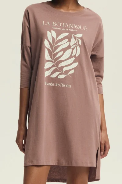 Noční košile Dextra - Starorůžová