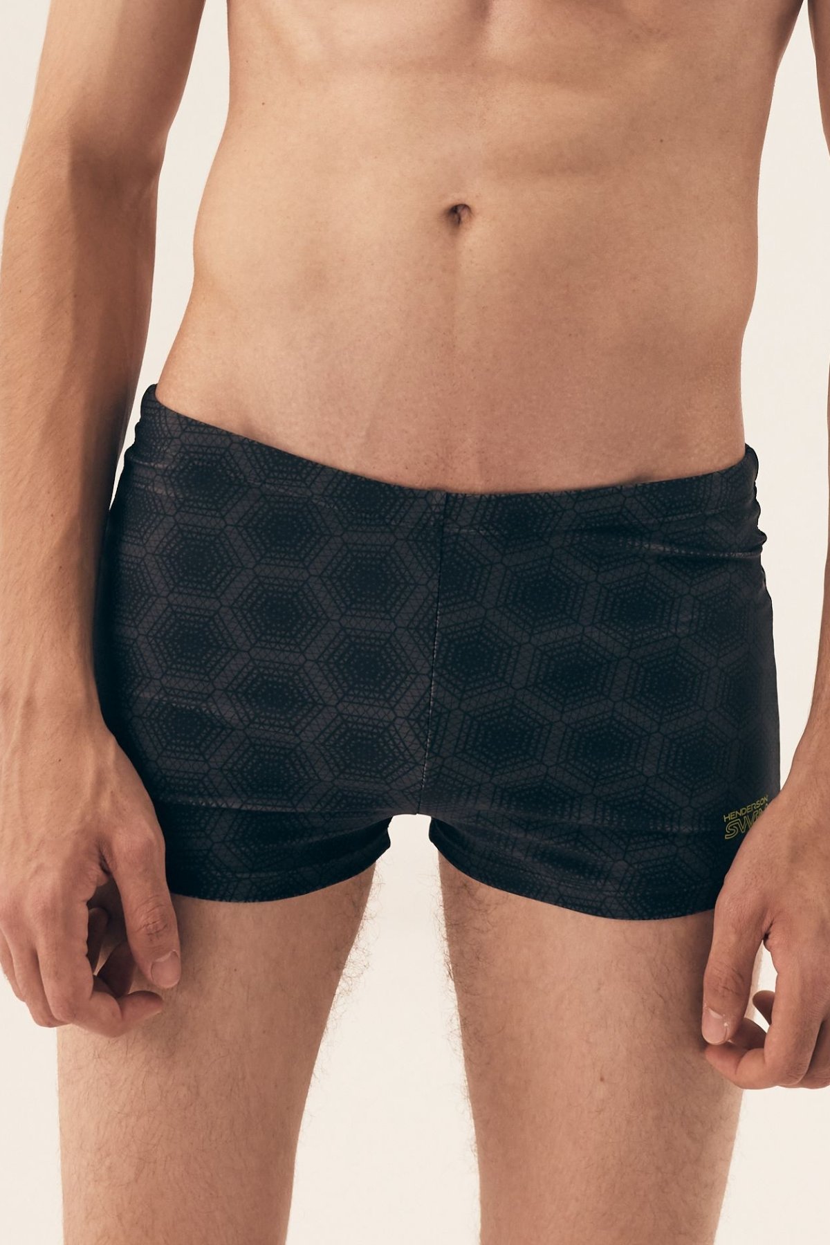 Pánské plavky Henderson 42640 Race Černá M