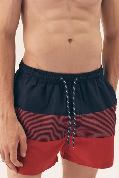 Pánské plavky Rival - Červená