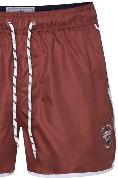 Pánské plavky Raven - Vínově-červená