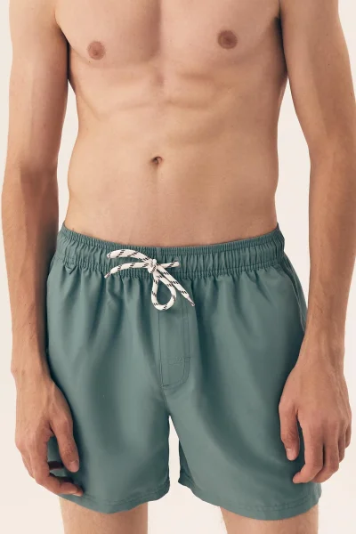 Pánské plavky React - měnící se vzor - Zelená