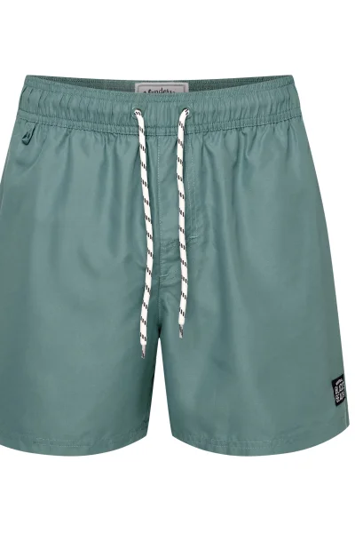 Pánské plavky React - měnící se vzor - Zelená