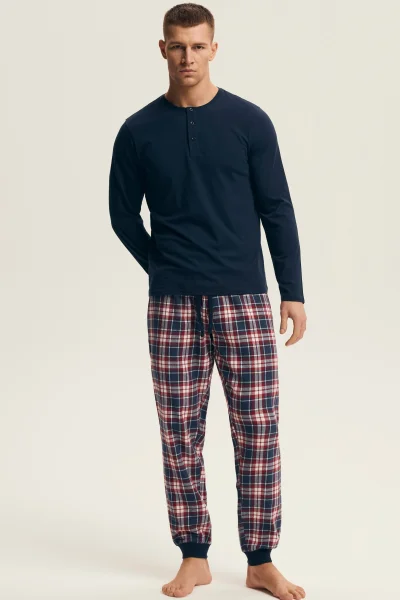 Noir - flanelová bavlna-DARBLU