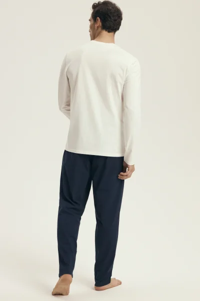 Pánské pyžamo Loji - Bílá