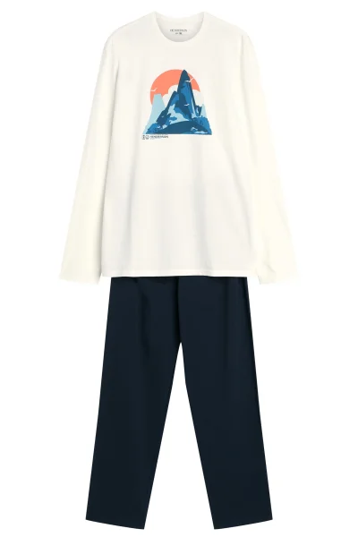 Pánské pyžamo Loji - Bílá