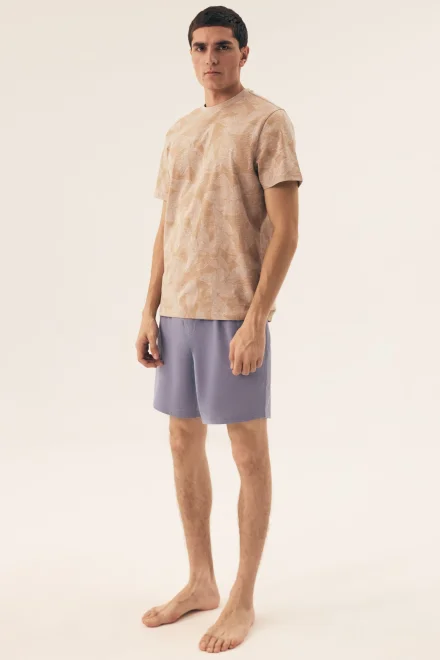 Pánské pyžamo South - Béžová