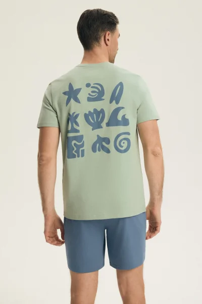 Pánské pyžamo Break - Světle zelená