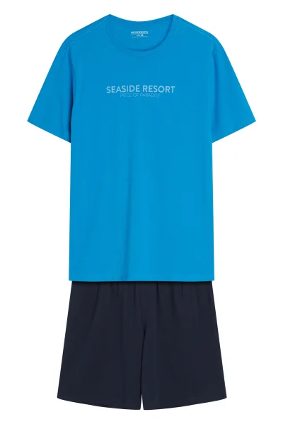 Pánské pyžamo Bey - Světle modrá