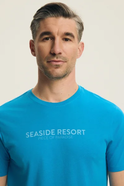 Pánské pyžamo Bey - Světle modrá