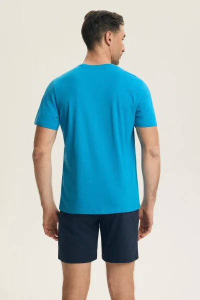 Pánské pyžamo Bey - Světle modrá