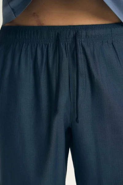 Pánské pyžamo Post - bavlna - Tmavěmodrá-modrá