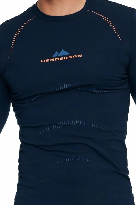Termo triko s dlouhým rukávem 22969 - termo - Tmavě modrá
