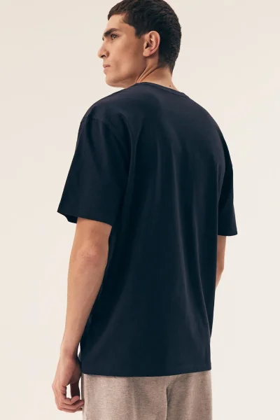 Pánské tričko Mite - Tmavě modrá